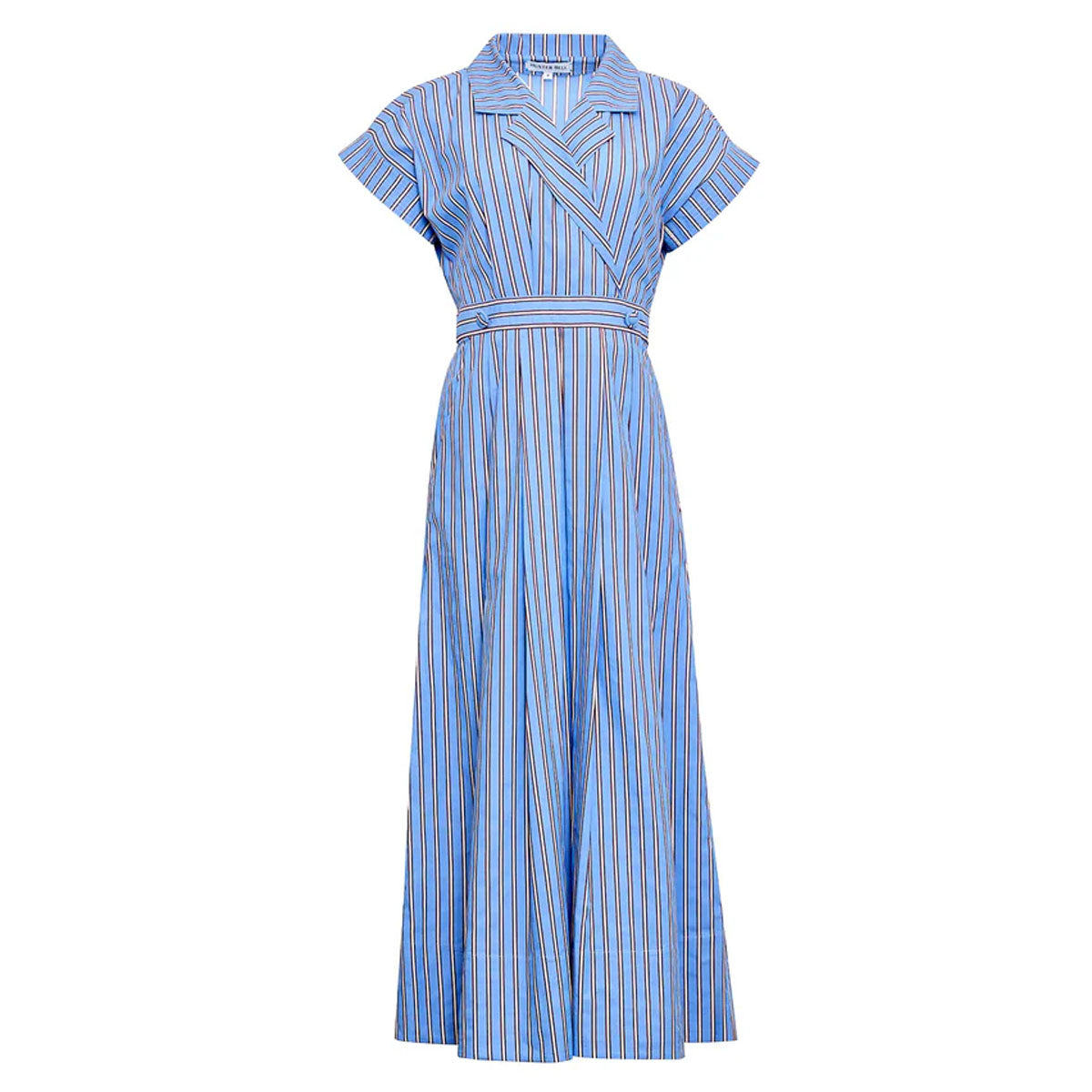 Sloane Wrap Dress in Marfa Stripe