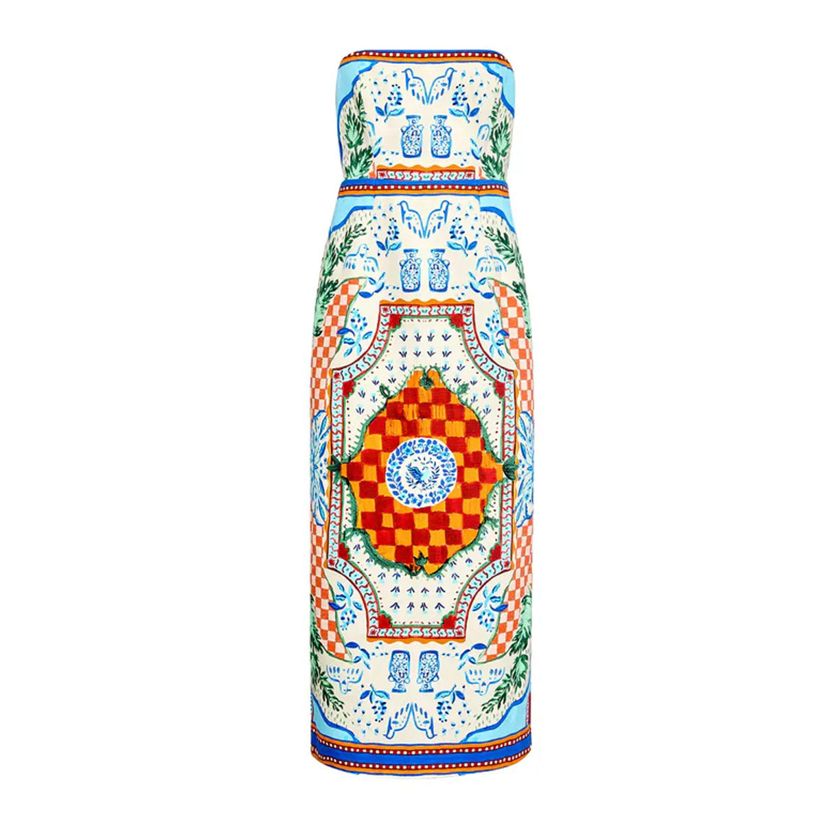 Yvette Dress in Sundance Tile