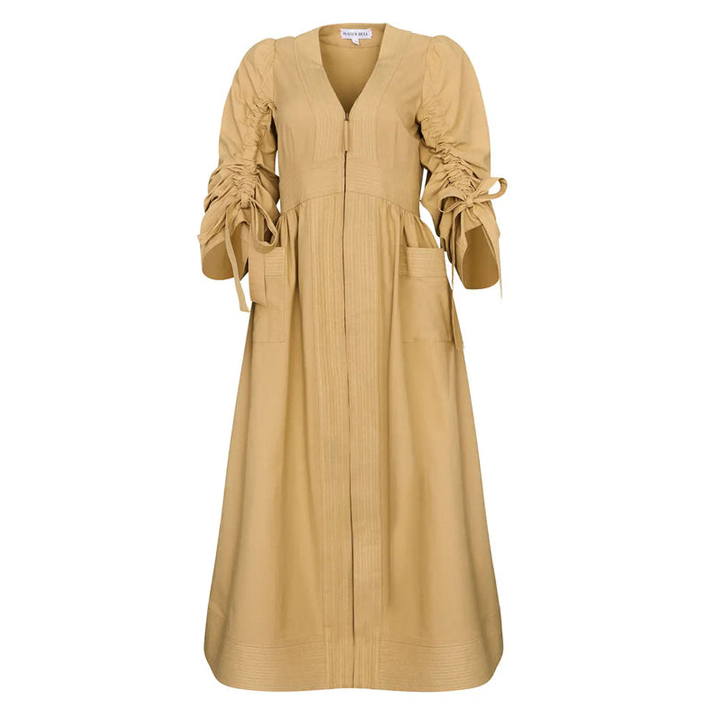 Lavin Dress in British Khaki