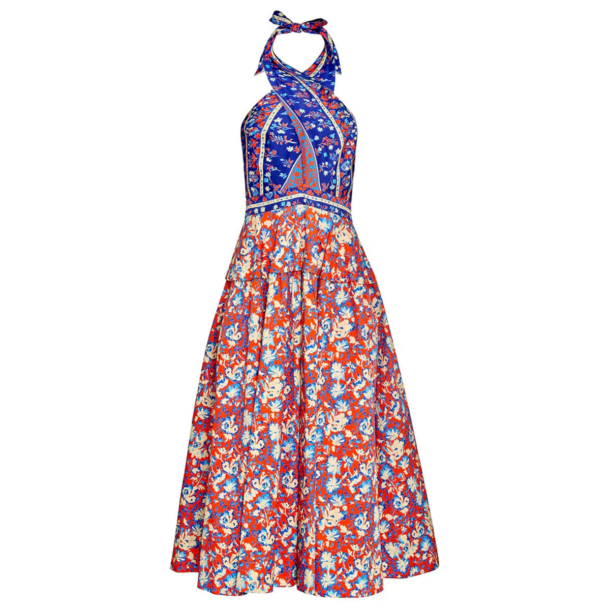 Bellamy Dress in Tapestry Floral