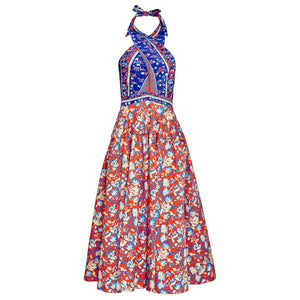 Bellamy Dress in Tapestry Floral