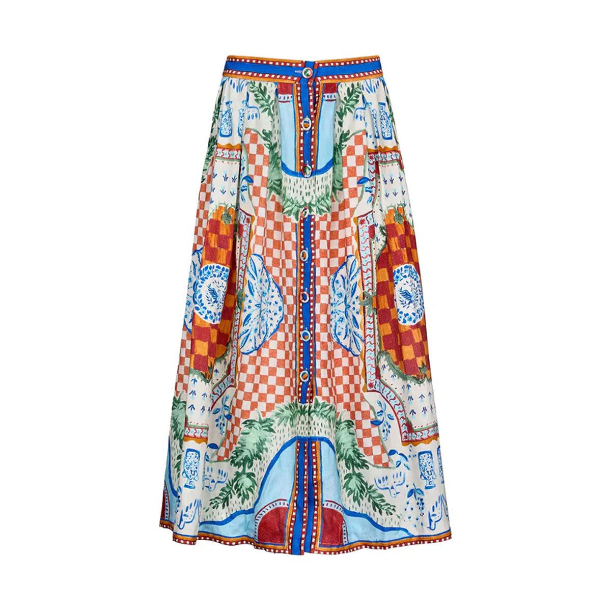 Eva Skirt in Sundance Tile