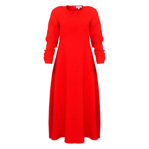 Delancey Dress in Red