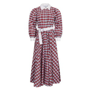 Randolph Dress in Alpine Plaid