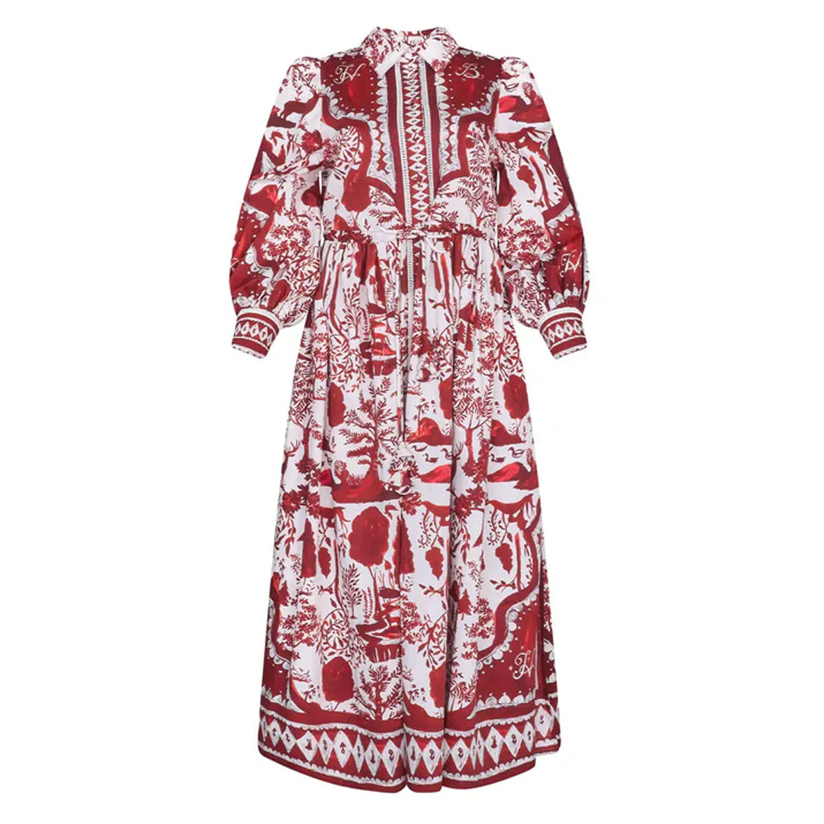 Rosie Dress in Central Park Toile