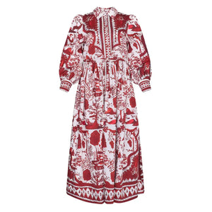 Rosie Dress in Central Park Toile