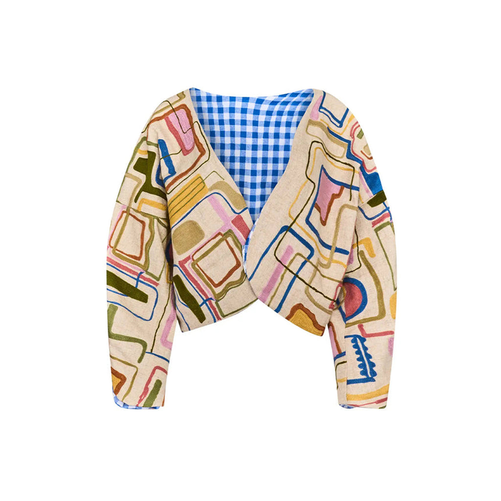 Miro Jacket in Montauk Tapestry
