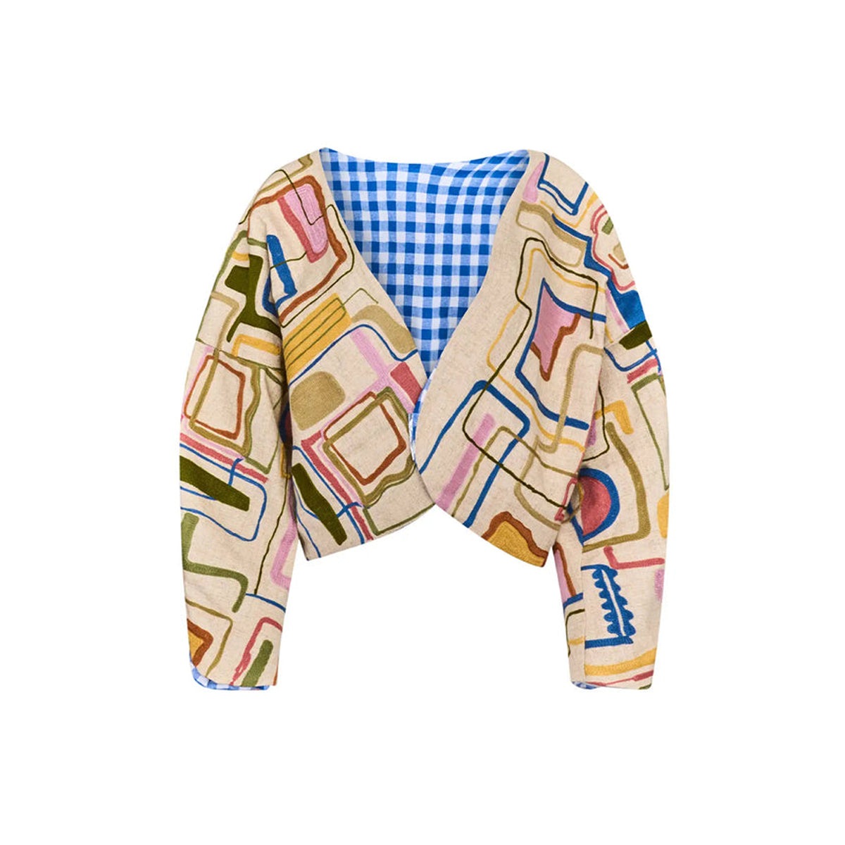 Miro Jacket in Montauk Tapestry