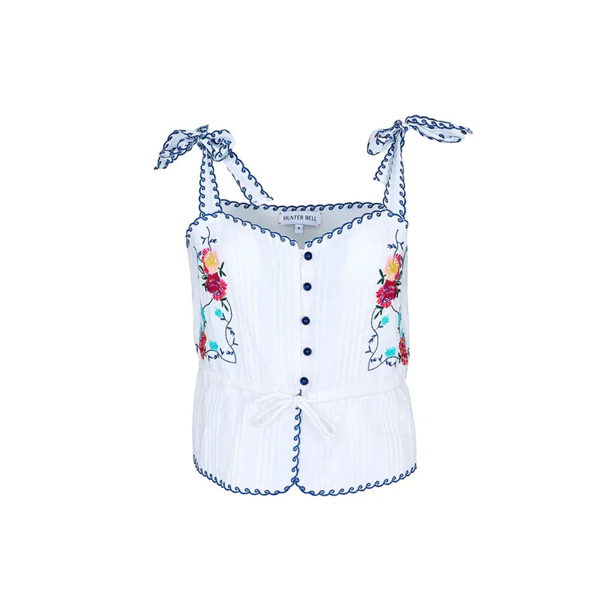 Paisley Top in Multi Embroidery