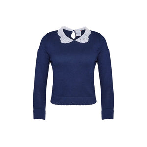 Violette Sweater in Navy