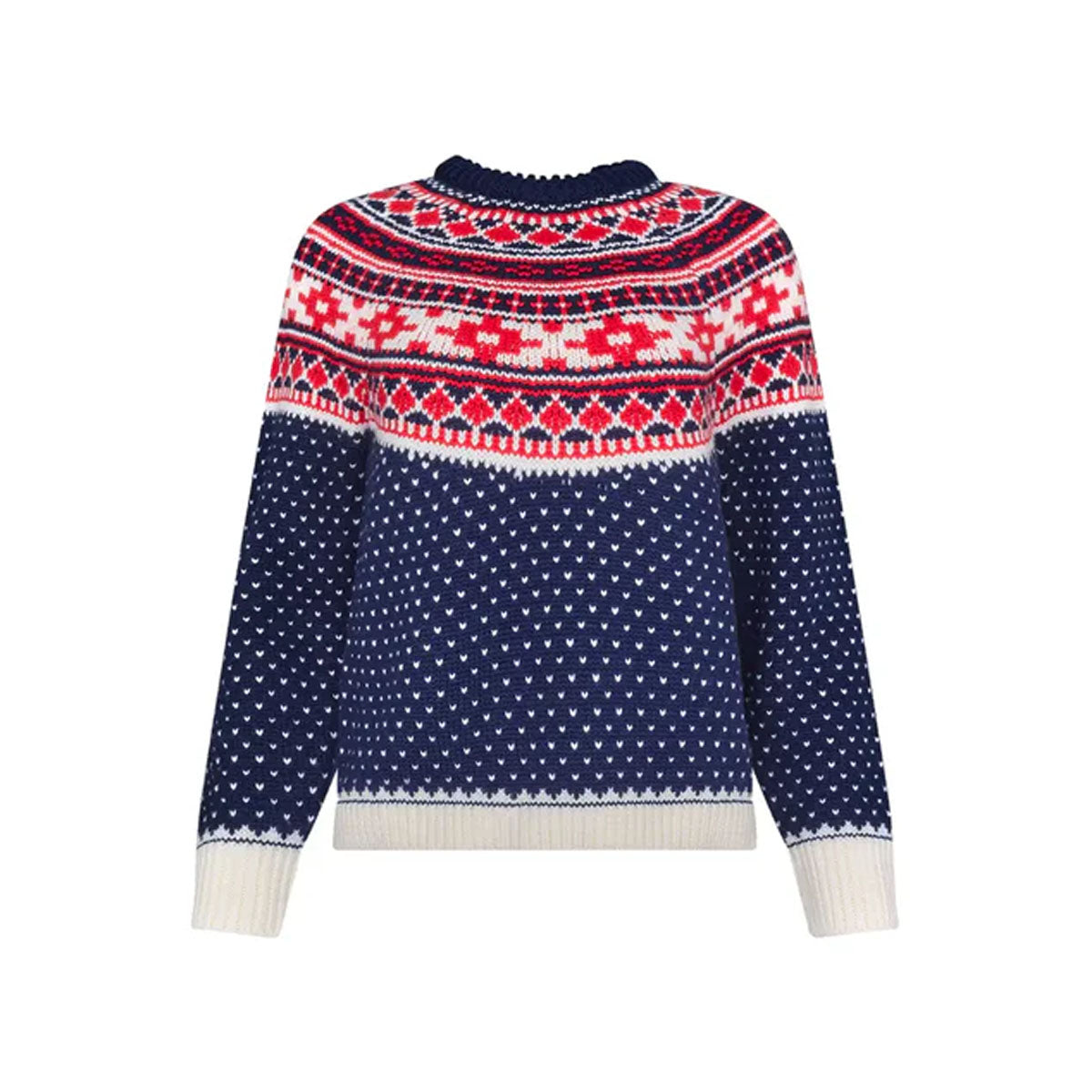 Josie Sweater in St. Moritz Fairisle