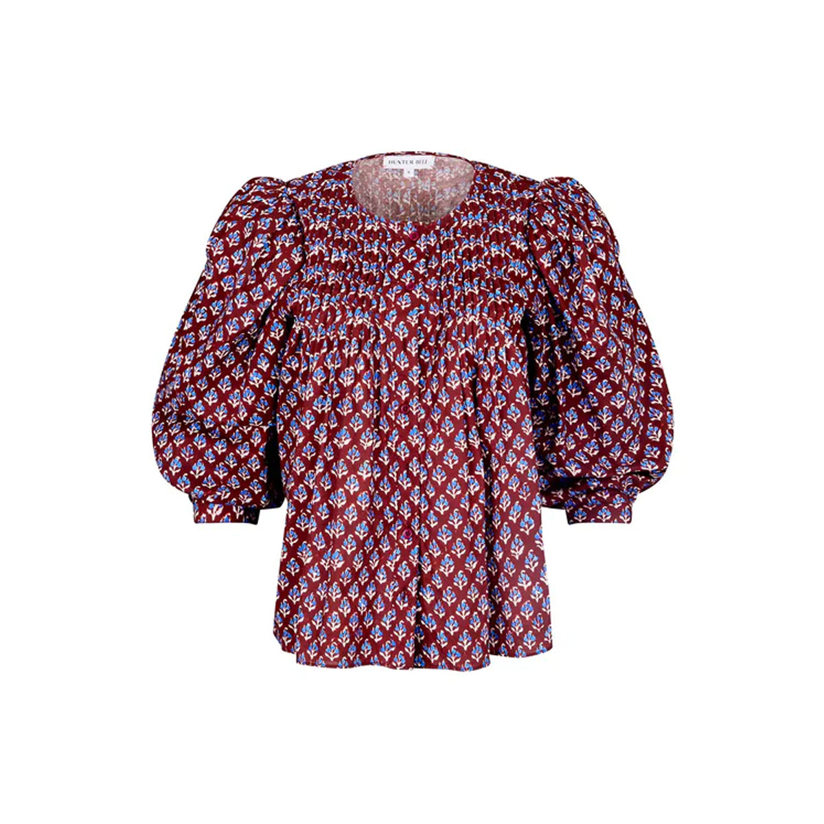 Daphne Top in Autumn Fleur Fig