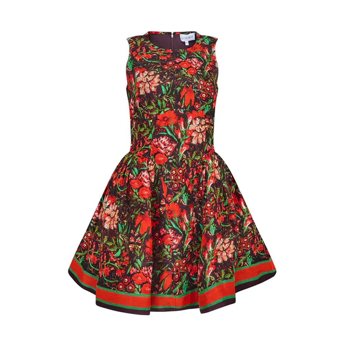 Layne Dress in Holiday Floral