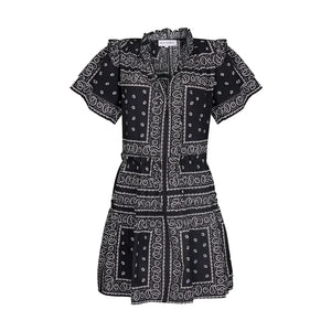 Merritt Dress in Aces Wild Black