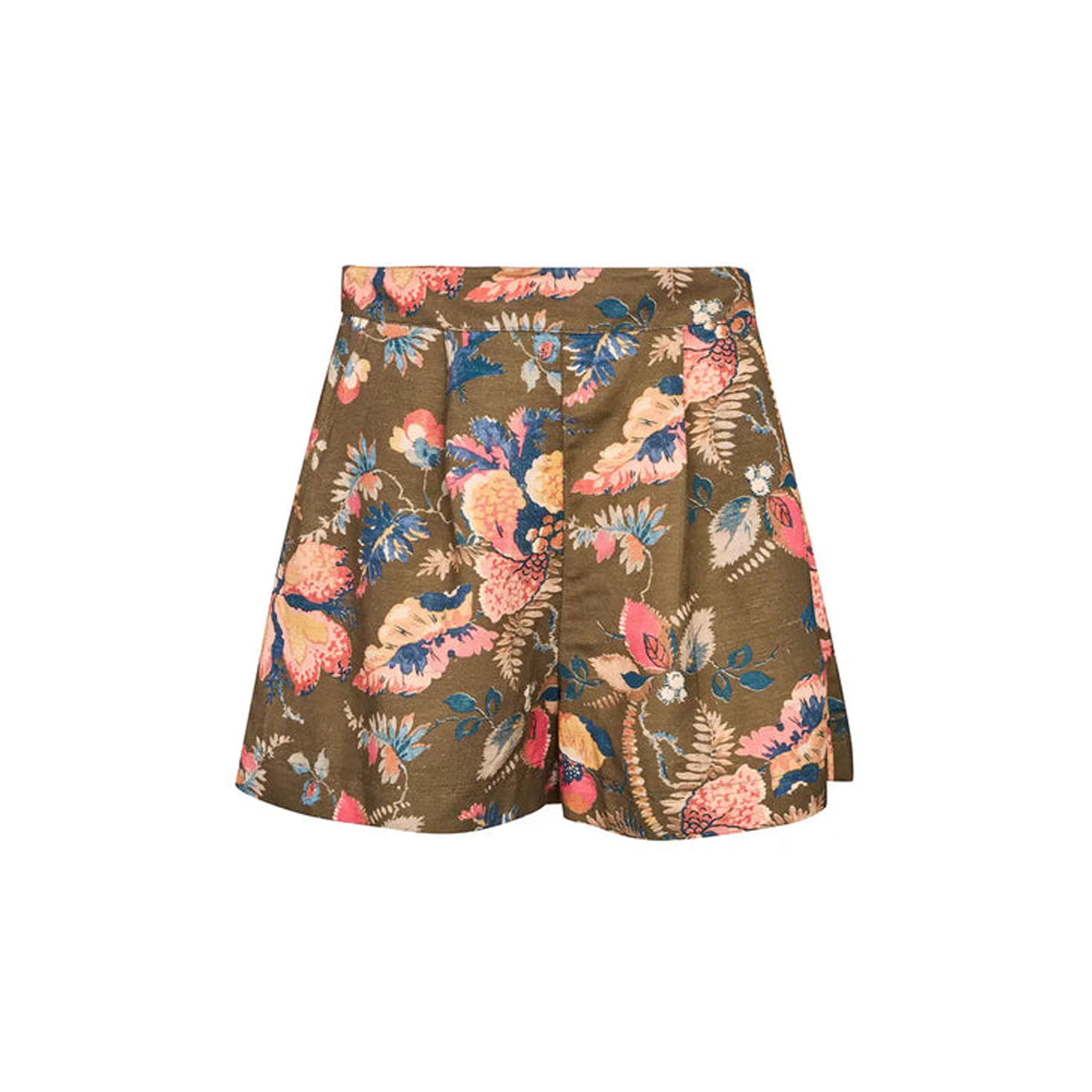 Ashton Short in Olive Floral