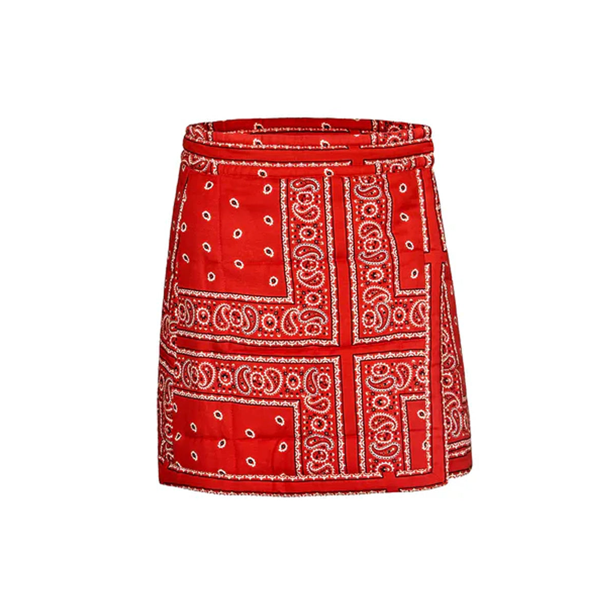 Powell Skirt in Aces Wild Red
