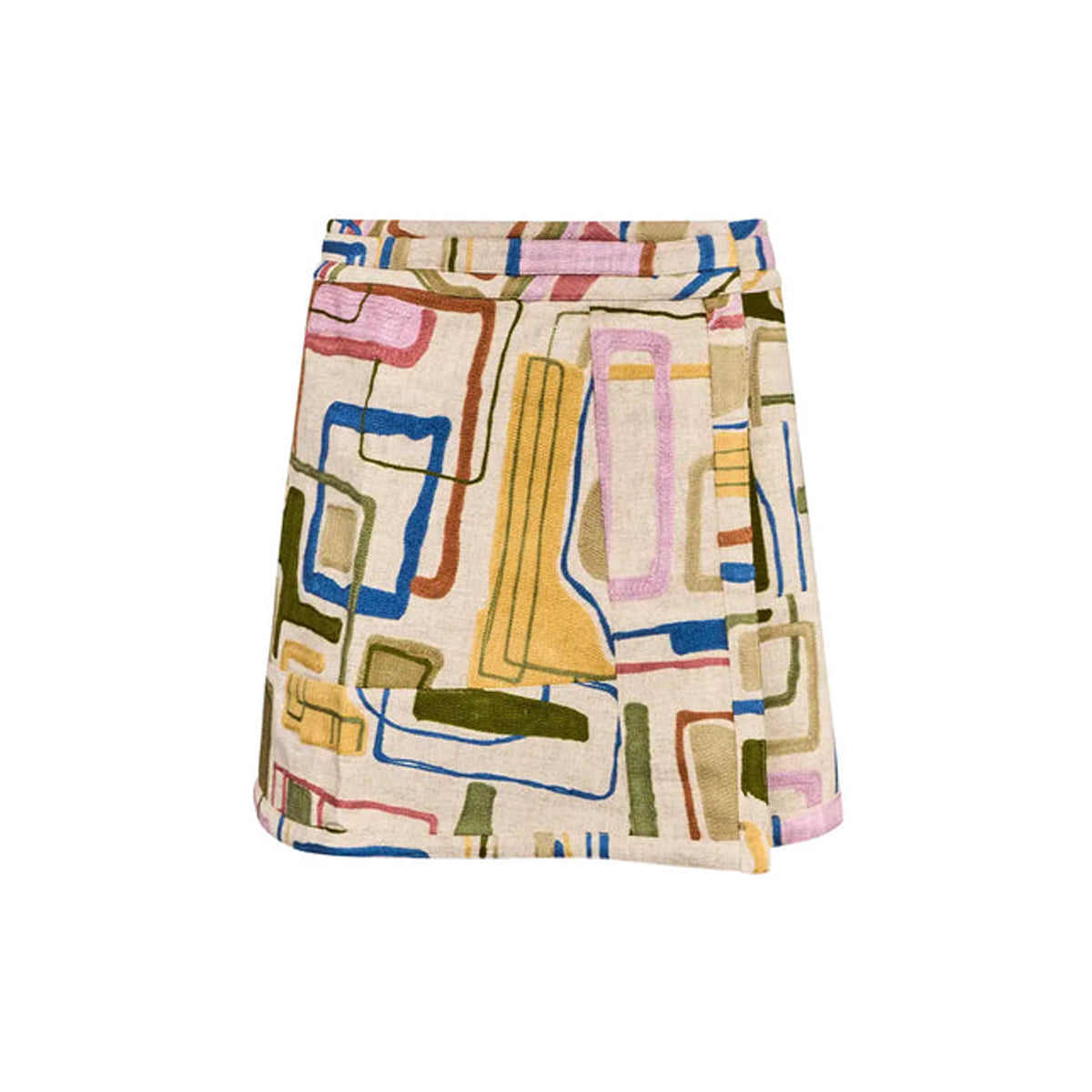 Powell Skirt in Montauk Tapestry