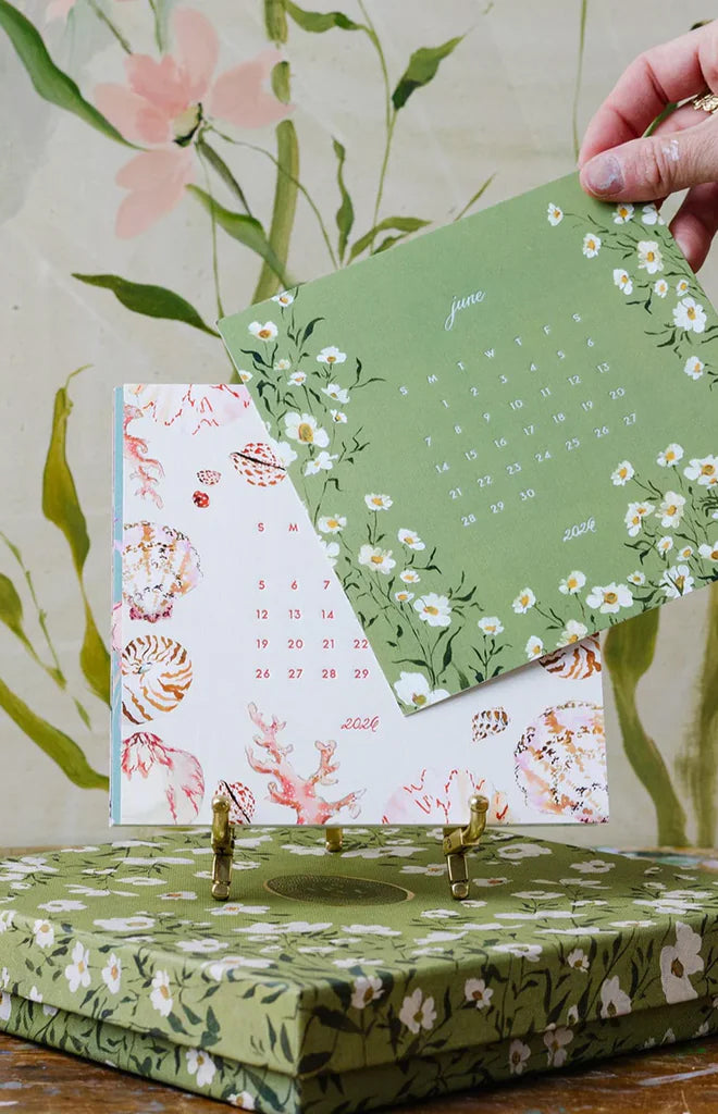 2026 Desk Calendar in the Daisy Chain Box