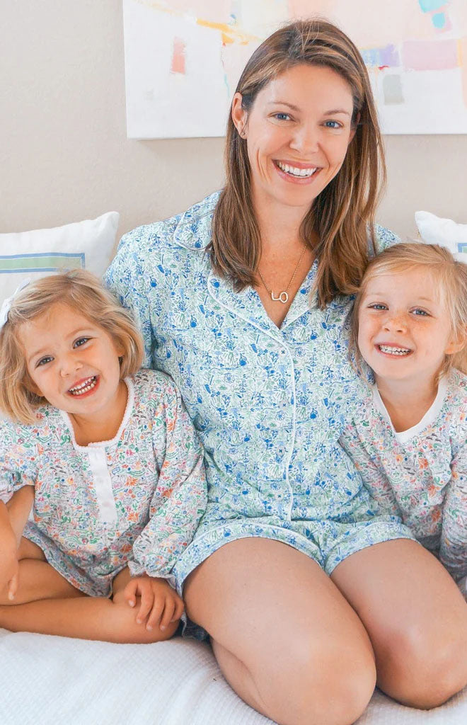 Charleston Women's Button Front Short Pajama Set