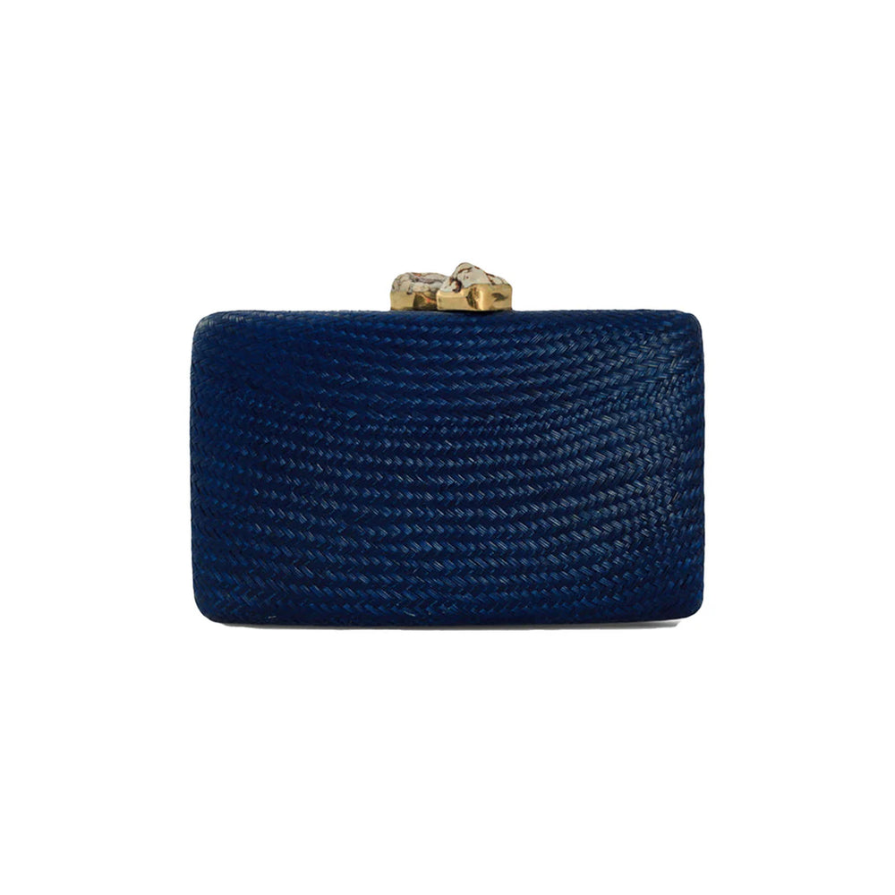 Jen Clutch with White Stone