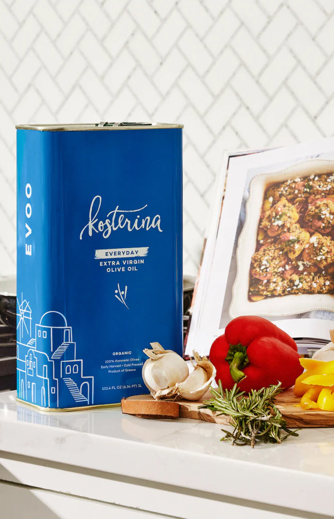 Organic Everyday Extra Virgin Olive Oil Tin, 3L