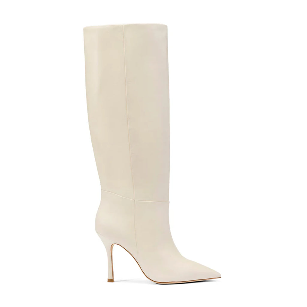 Kate Boot In Ivory Leather