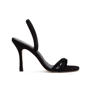 Annie Sandal In Black Suede