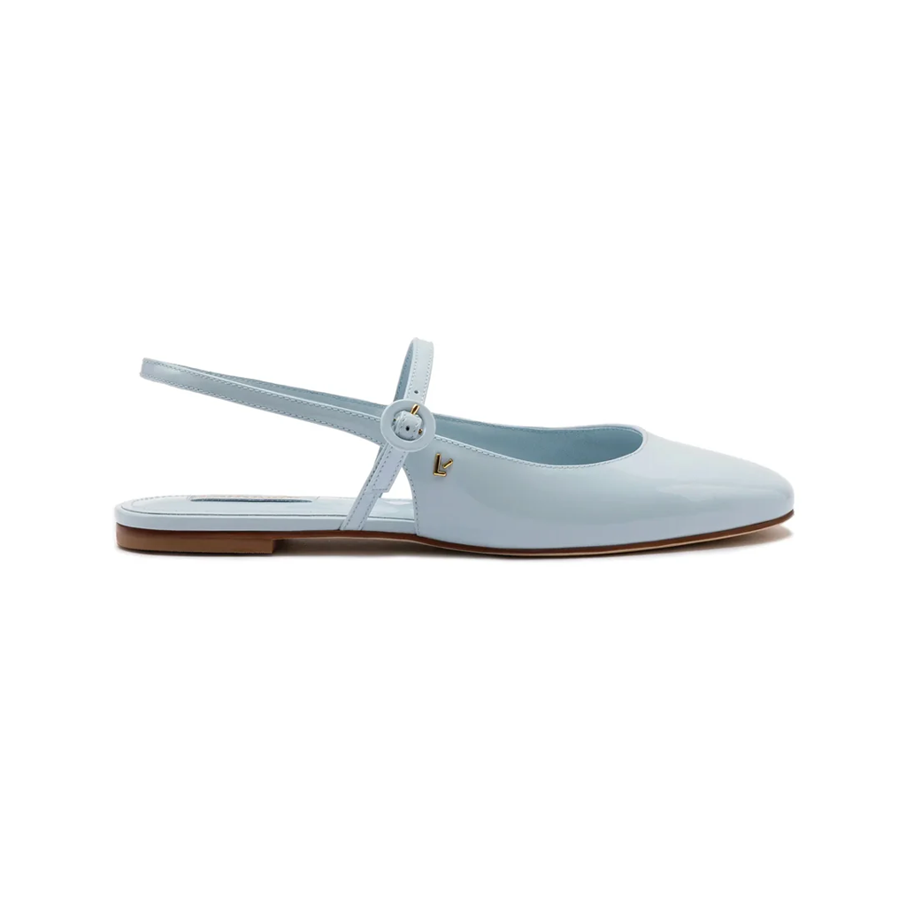 Georgina Ballet Flat in Maya Patent Leather
