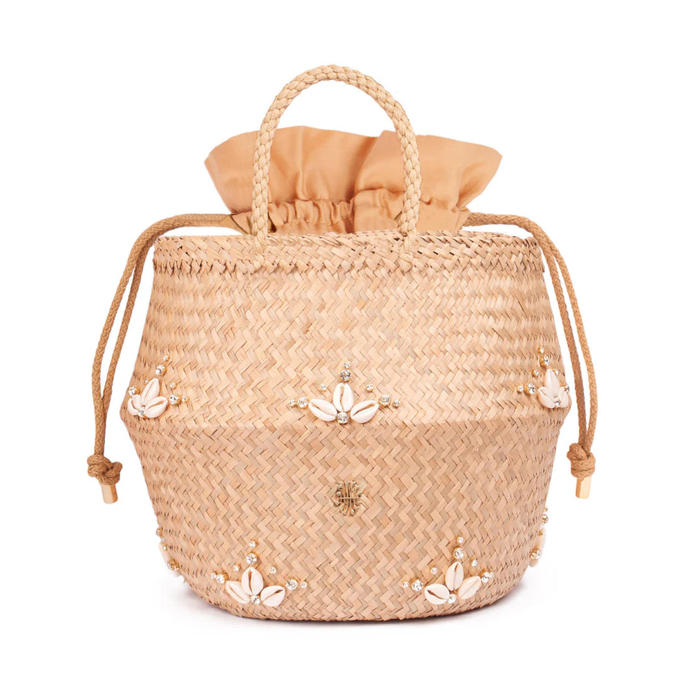 Tote Beach Bud Bag in Biscotto