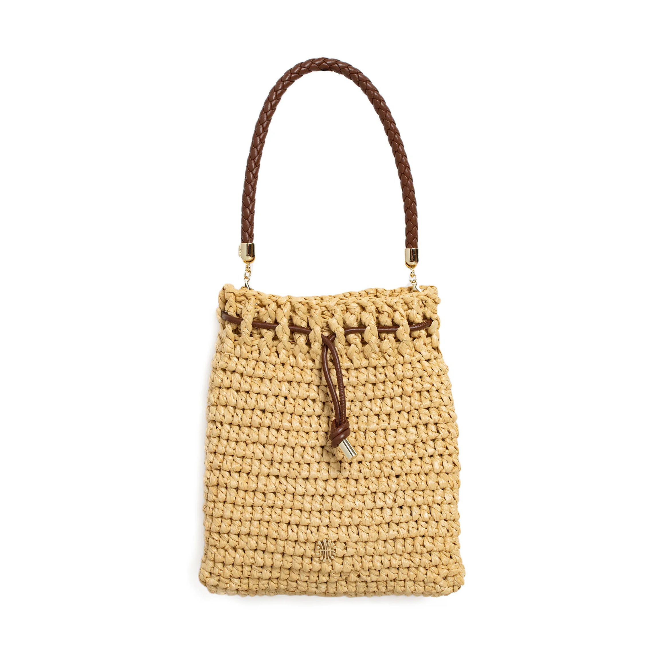 Crochet Bag in Natural Raffia