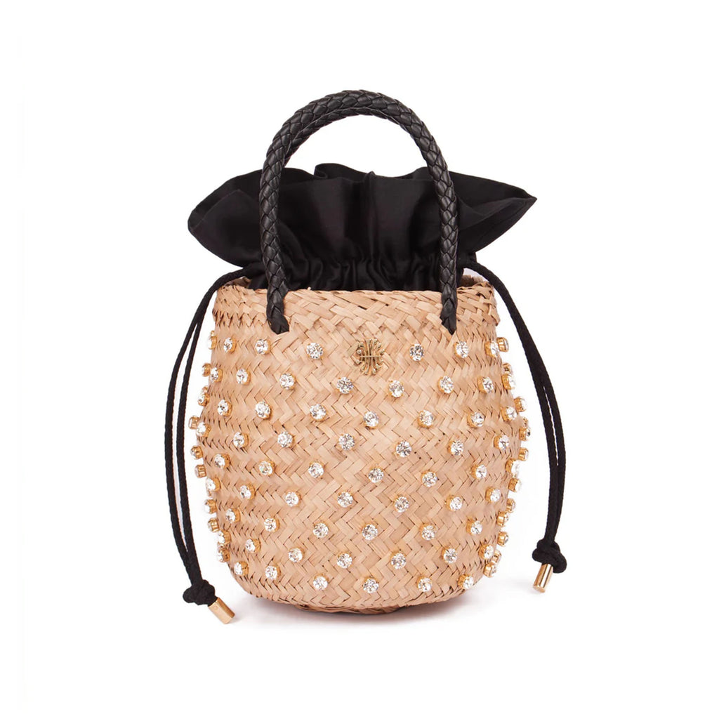 Nina Crystal Cotton in Black