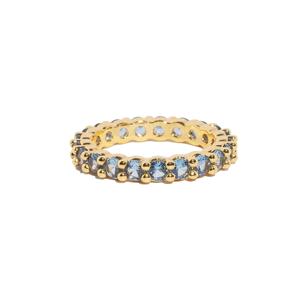 Theo Ring in Smoked Sapphire