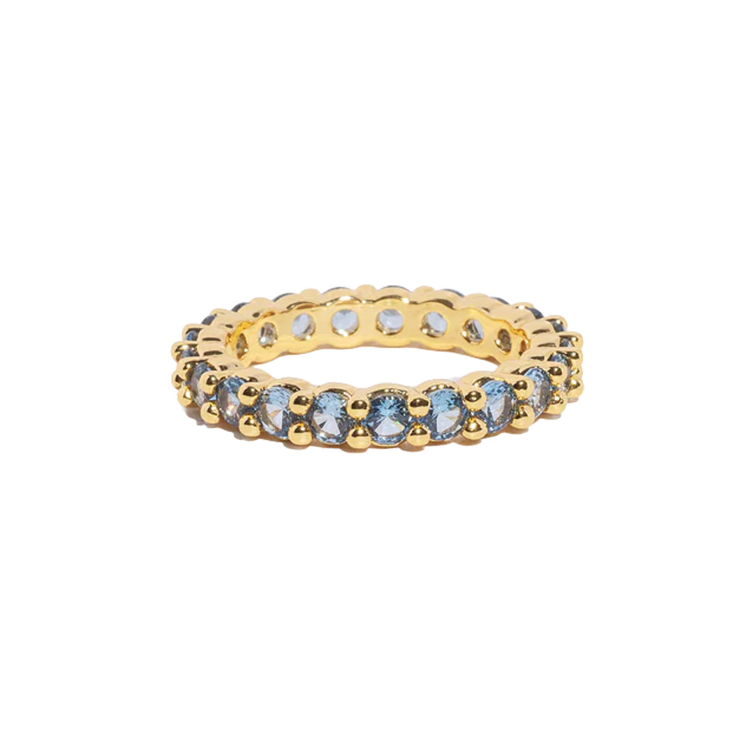 Theo Ring in Smoked Sapphire