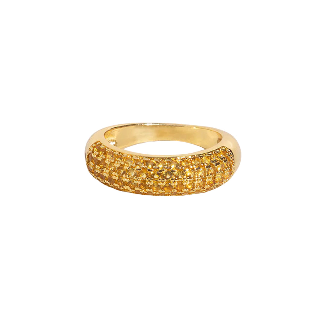 Veyra Ring in Topaz