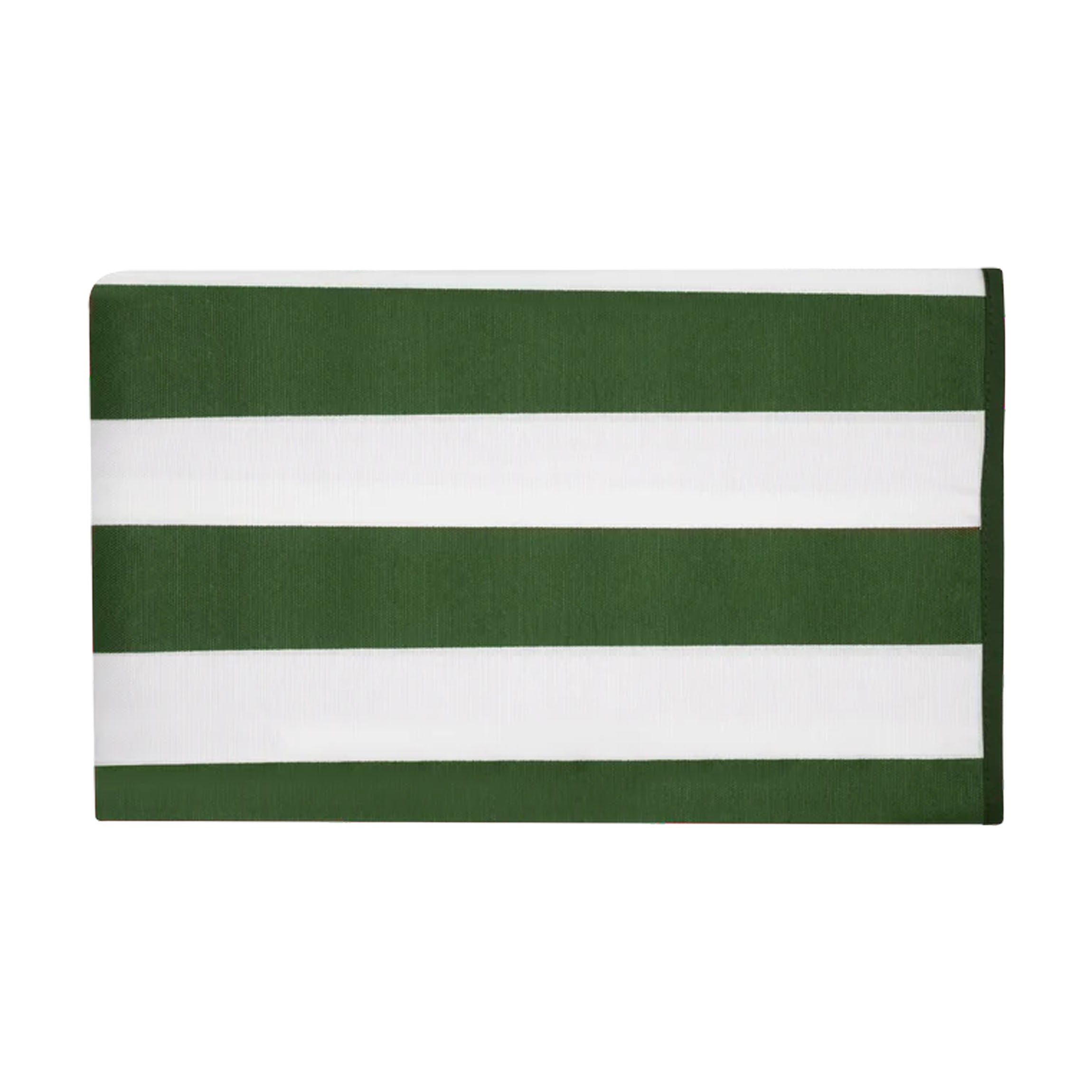 Zoe Tablecloth in Green Large Stripe