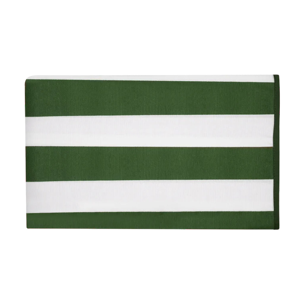 Zoe Tablecloth in Green Large Stripe
