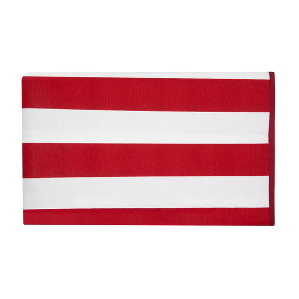 Lola Tablecloth in Red Large Stripe