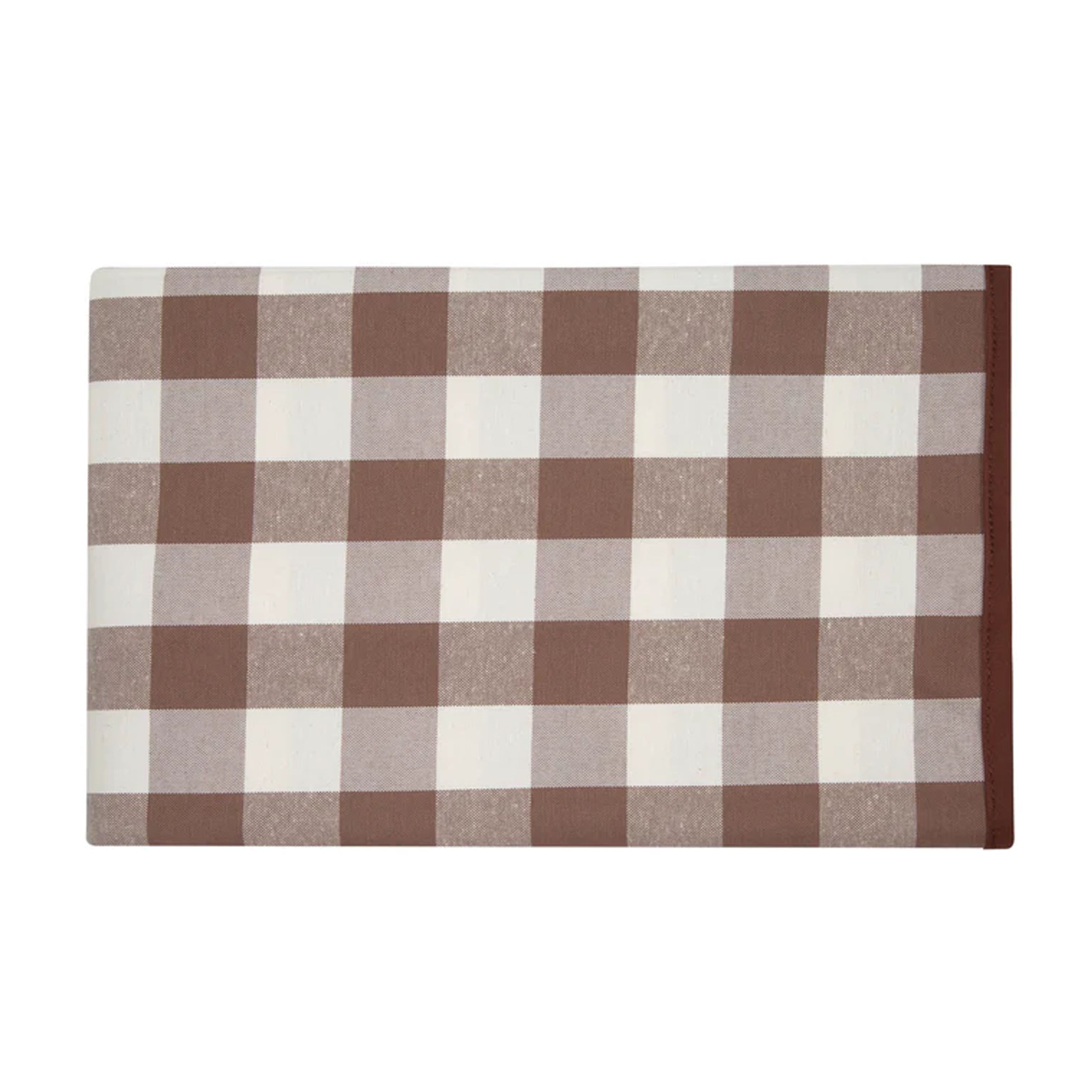 Simone Tablecloth in Brown Gingham