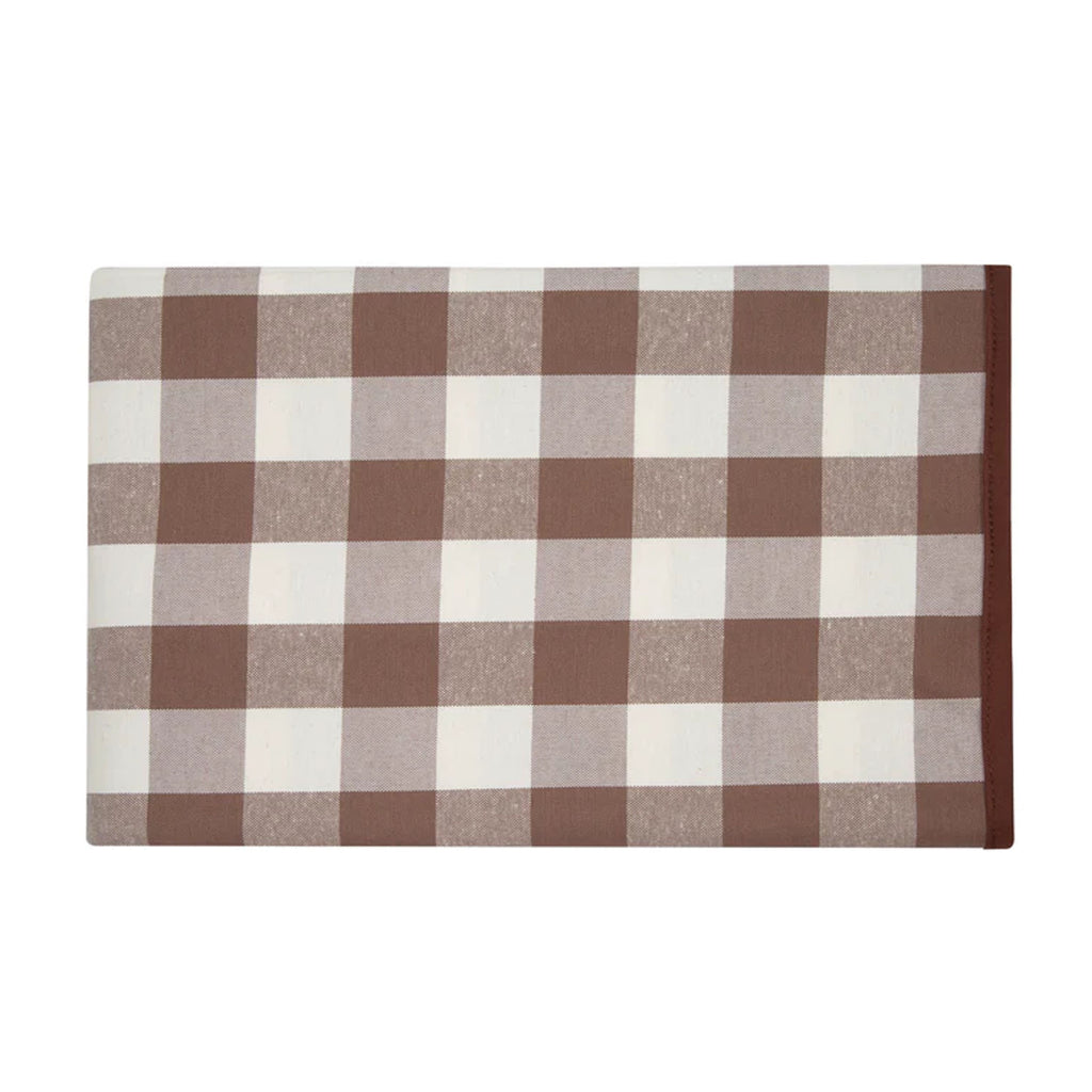 Simone Tablecloth in Brown Gingham