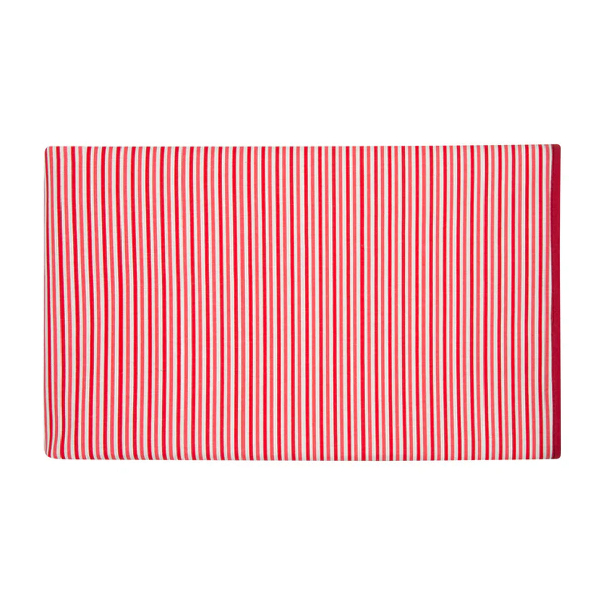 Jackie Tablecloth in Red Skinny Stripe