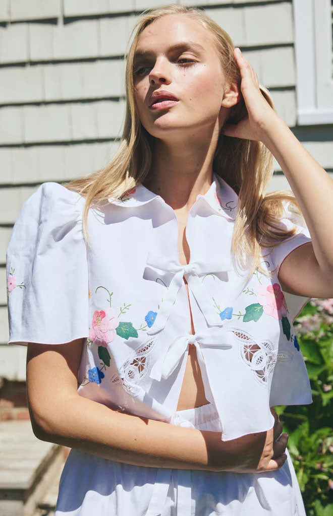 Hanna Set in Vintage Handkerchief