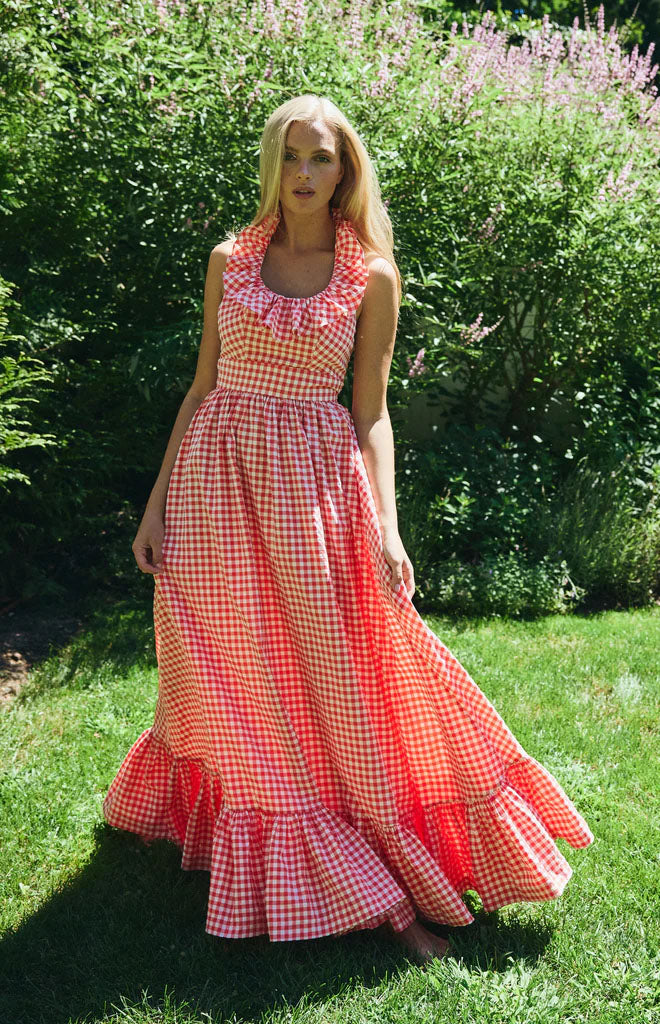 Margot Dress in Red Gingham Red Gingham / M