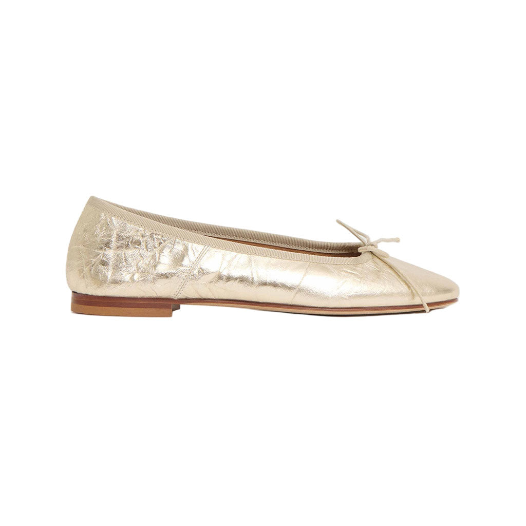 Dance Ballerina in Crinkled Gold