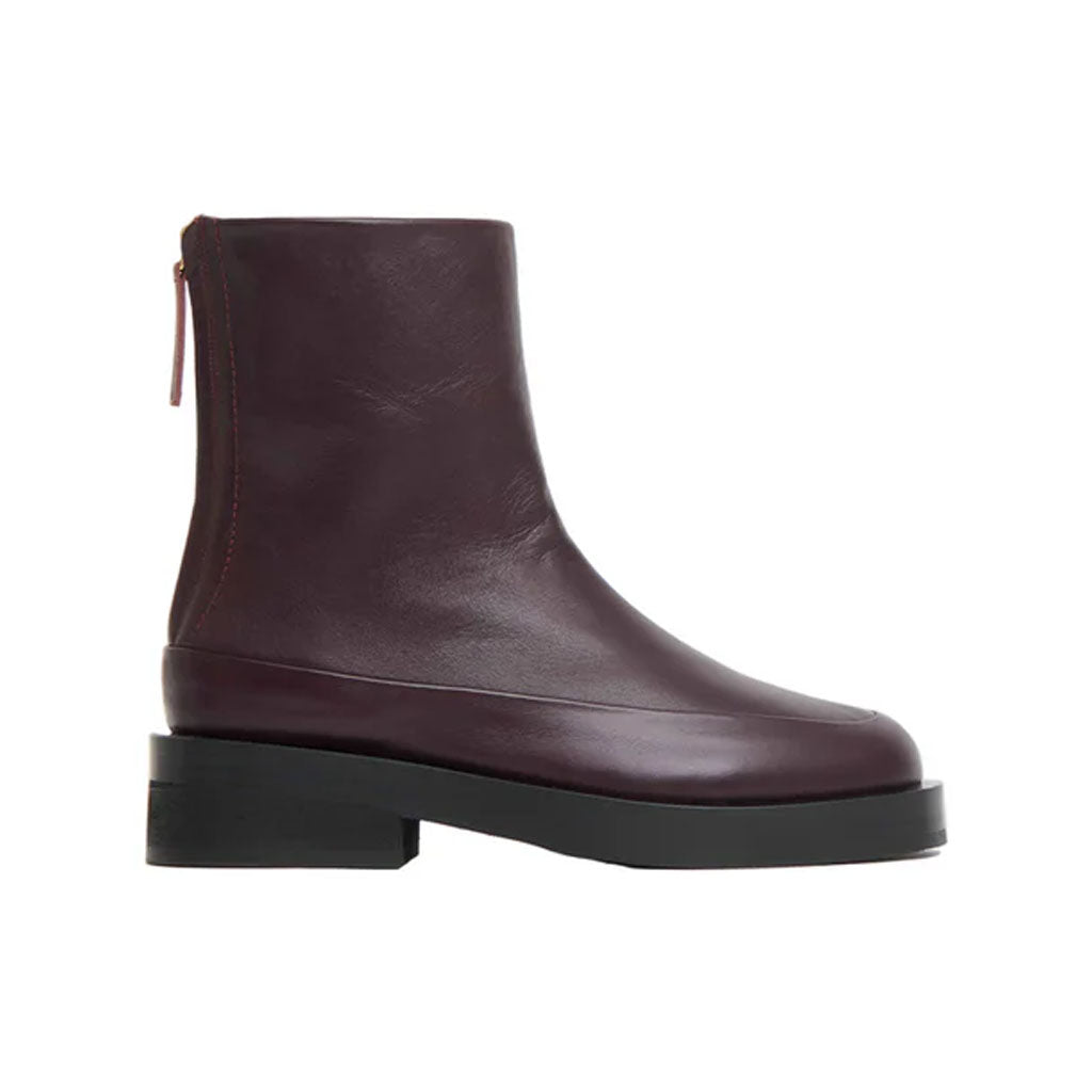 Marion Boot in Plum