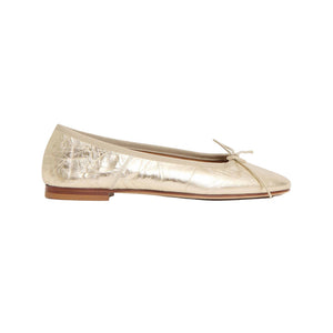 Dance Ballerina in Crinkled Gold