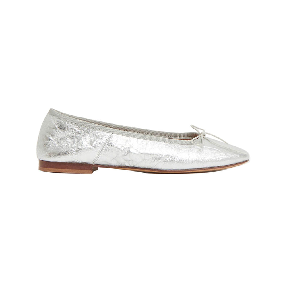 Dance Ballerina in Crinkle Silver