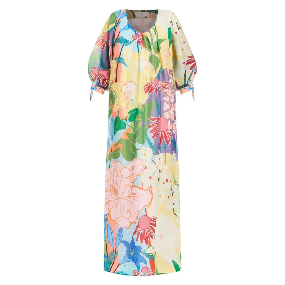 Marrakech Gown in Primrose Florals