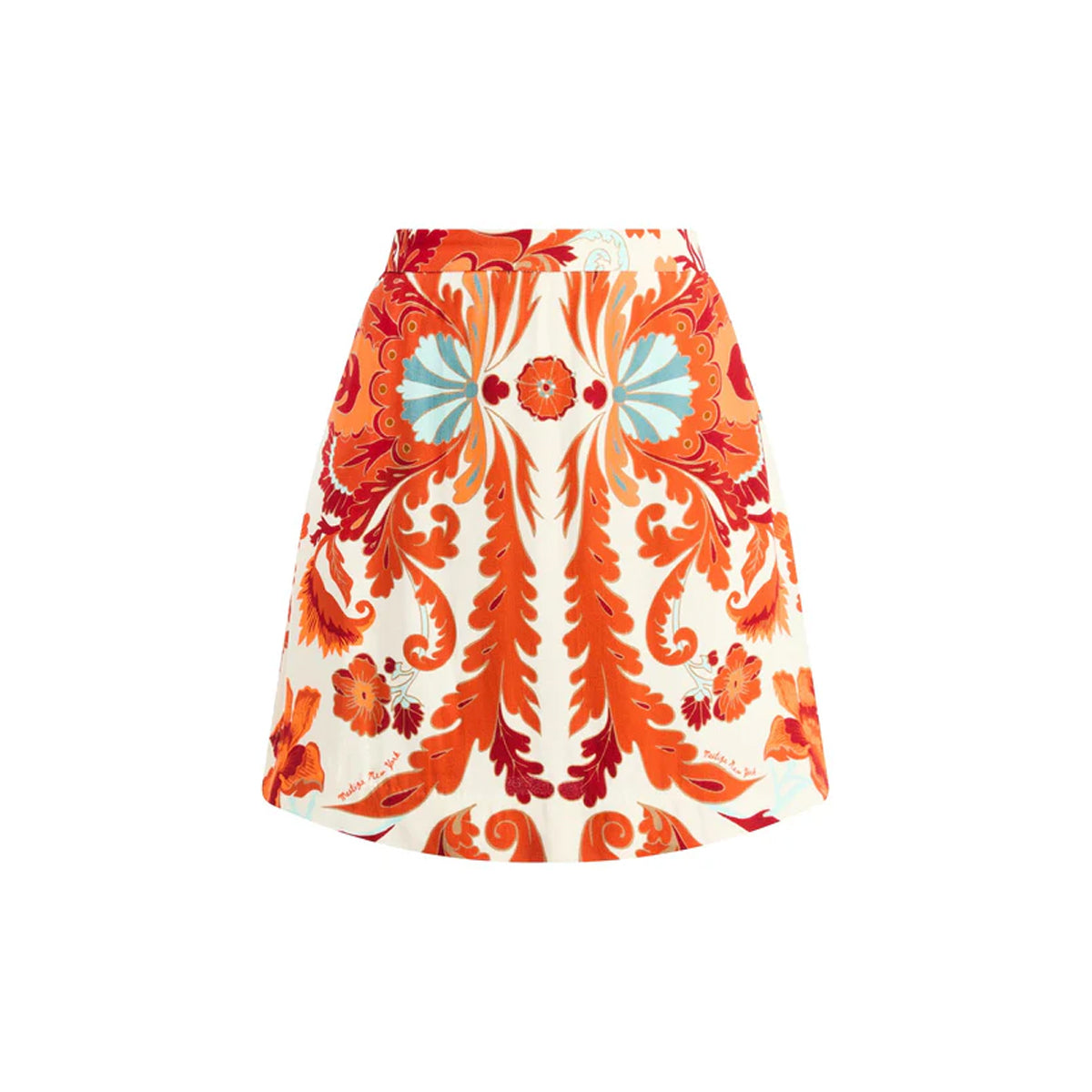 Mallory Mini Skirt in Rossa Waltz