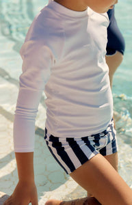 Unisex Crane White Rashguard
