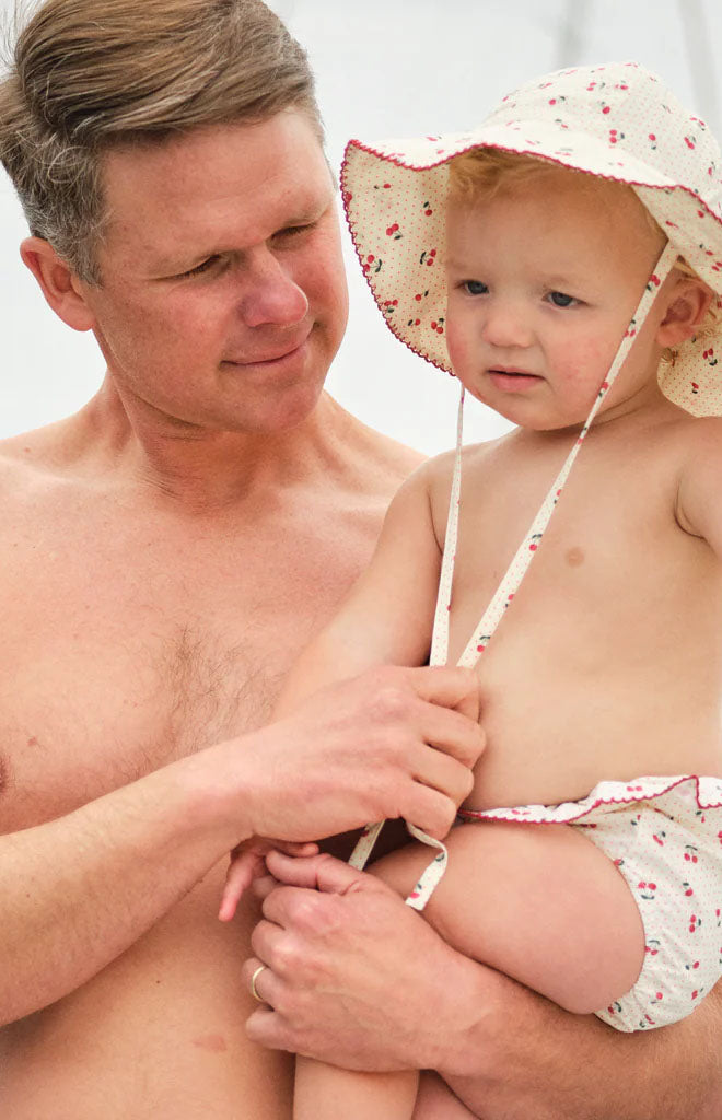 Baby Summer Cherries Diaper Cover